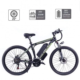 YMhome Electric Mountain Bike Electric Bicycles for Adults, 360W Aluminum Alloy Ebike Bicycle Removable 48V / 10Ah Lithium-Ion Battery Mountain Bike / Commute Ebike, Black Yellow