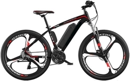 RDJM Electric Mountain Bike Electric Bike, 26" Electric Bikes for Adults with 250W 36V Removable Lithium Battery Mountain E-Bike with Double Disc Brake 27-Speed Aluminum Alloy City Electric Bicycle for Beaches Snow Gravel Etc