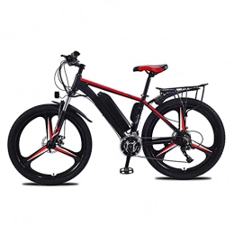 Electric Bike, 26Inch Electric Bikes for Adults Mountain Bike with 350W Motor, 36V/10Ah Removable Battery, 21Speed Gears,Double Disc Brakes,D,26 inch