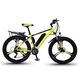 Bewinch Electric Mountain Bike Electric Bike, 26Inch Electric Bikes for Adults Mountain Bike with 350W Motor, 36V / 10Ah Removable Battery, 21Speed Gears, Double Disc Brakes, F, 26 inch