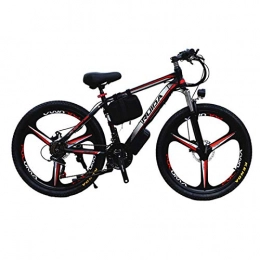 LRXG Electric Mountain Bike Electric Bike Beach Snow Bicycle 26" E Bike 300W 36V / 13AH Electric Mountain Bicycle Hybrid Bikes With Removable / Bicycle Light And Horn 7 Speeds Lithium Battery Mens Bike
