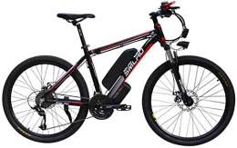 Erik Xian Electric Mountain Bike Electric Bike Electric Mountain Bike 26'' E-Bike 350W Electric Mountain Bike with 48V 10AH Removable Lithium-Ion Battery 32Km / H Max-Speed 3 Working Modes 21-Level Shift Assisted for the jungle trails,