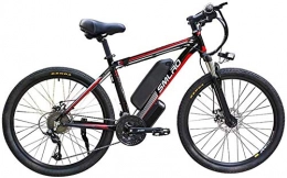 Erik Xian Electric Mountain Bike Electric Bike Electric Mountain Bike 26" Electric Mountain Bike for Adults, 360W Aluminum Alloy Ebike Bicycle Removable, 48V / 10A Lithium Battery, 21-Speed Commute Ebike for Outdoor Cycling Travel Work