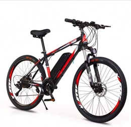 Erik Xian Electric Mountain Bike Electric Bike Electric Mountain Bike 26 inch Electric Bikes Bicycle, 36V10A Bikes Double Disc Brake LED adaptive headlights Outdoor Cycling Travel for the jungle trails, the snow, the beach, the hi
