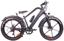 Erik Xian Electric Mountain Bike Electric Bike Electric Mountain Bike 26 inch Electric Bikes Bicycle, Aluminum alloy frame Variable speed Off-road Bikes 4.0 wide tire LCD display Bike Outdoor Cycling for the jungle trails, the snow,