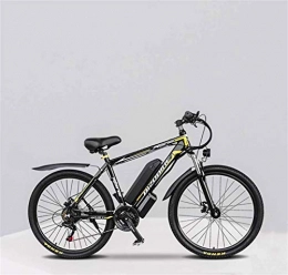 Erik Xian Bike Electric Bike Electric Mountain Bike Adult 26 Inch Electric Mountain Bike, 48V Lithium Battery Aluminum Alloy Electric Bicycle, 27 Speed With LCD Display / Oil Brake for the jungle trails, the snow, the