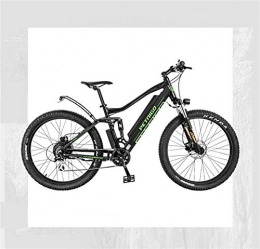 Erik Xian Electric Mountain Bike Electric Bike Electric Mountain Bike Adult 27.5 Inch Electric Mountain Bike, All-terrain Suspension Aluminum alloy Electric Bicycle 7 Speed, With Multifunction LCD Display for the jungle trails, the s