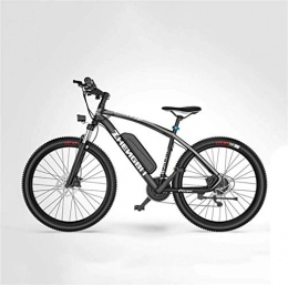 Erik Xian Electric Mountain Bike Electric Bike Electric Mountain Bike Adult Electric Mountain Bike, 48V Lithium Battery, Aviation High-Strength Aluminum Alloy Offroad Electric Bicycle, 27 Speed 26 Inch Wheels for the jungle trails, t