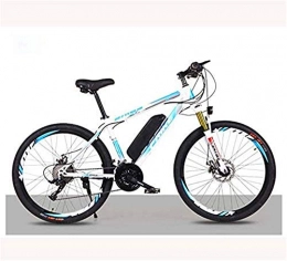 Erik Xian Electric Mountain Bike Electric Bike Electric Mountain Bike Electric Mountain Bike for Adults, 26 Inch Electric Bike Bicycle with Removable 36V 8AH / 10 AH Lithium-Ion Battery, 21 / 27 Speed Shifter for the jungle trails, the s