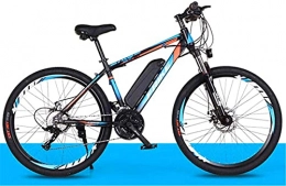 CASTOR Electric Mountain Bike Electric Bike Electric Mountain Bike for Adults, 250W bike 26" Bicycles All Terrain Shockproof, 36V 10Ah Removable LithiumIon Battery Mountain Bicycle for Men Women (Color : Blue)