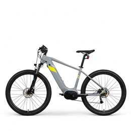 Electric oven Electric Mountain Bike Electric Bike for Adults 18MPH 250W Motor 27.5inch Electric Mountain Bicycle 36V 14Ah Hide Lithium Battery Ebike (Color : Gray)