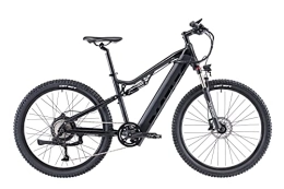 LEONX Electric Mountain Bike Electric Bike for Adults 27.5'' Full Suspension Mountain E-bike Powerful 750 Peak Motor Bicycle with 48v 13AH Removable Battery Ebike Aluminum Frame Dual Suspension E-MTB 9 Speed Gears