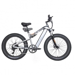 AWJ Electric Mountain Bike Electric Bike for Adults 750W Electric Mountain Bicycle 264.0 Fat inch Tire 48V Removable Battery Ebike