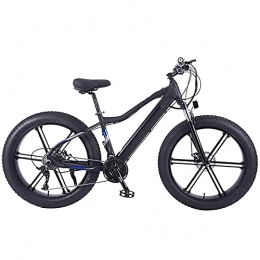 WPeng Bike Electric Bike, Mountain Bicycle, Adult City E-Bike, 26 Inch Light Portable 350W High Speed Electric Mountain Bike, Three Working Modes for Mens, Women's, Teenager, Travel, Outdoor, Black