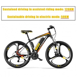 ZJGZDCP Electric Mountain Bike Electric Bike Mountain Terrain Bicycle Hybrid 26" 36V 250W 10 Ahendurance Large Capacity LithiumBattery Suspension Fork Speed Gear Dual Disc Brakes Women Mens Adults Used In Outdoor Cycling Travel Wor