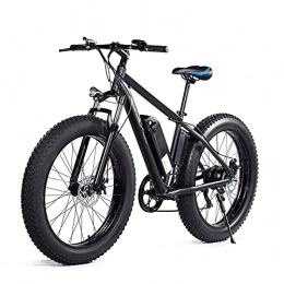 Electric Bike Snow Bicycle 26“ Fat Tire Bike 500W 48V/12.5AH Battery EBike Moped Beach Mountain Pedal Assist