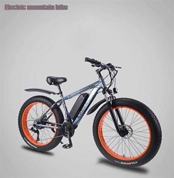 Fangfang Electric Mountain Bike Electric Bikes, Adult Mens Electric Mountain Bike, Removable 36V 10AH Lithium Battery, 350W Beach Snow Bikes, Aluminum Alloy Off-Road Bicycle, 26 Inch Wheels , E-Bike ( Color : A , Size : 27 speed )
