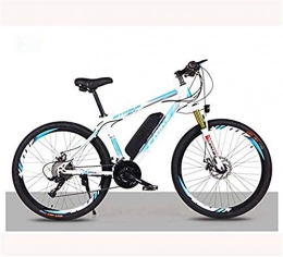 Fangfang Electric Mountain Bike Electric Bikes, Electric Mountain Bike for Adults, 26 Inch Electric Bike Bicycle with Removable 36V 8AH / 10 AH Lithium-Ion Battery, 21 / 27 Speed Shifter , E-Bike ( Color : D , Size : 21 speed 36V8Ah )
