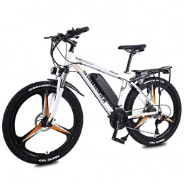 MXYPF Electric Mountain Bike Electric Bikes For Adult, 26-Inch Electric Mountain Bike, 8ah Lithium Battery 36v / 350w High Speed Motor Aluminum Alloy Frame Suitable For Urban Roads And Mountains
