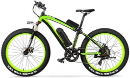 Fangfang Electric Mountain Bike Electric Bikes, Powerful 1000W Aluminum Alloy Men's Electric Bike with 16A Lithium Battery and LCD Display 7 Speed Electric Mountain Bike Professional Transmission System Brushless Geared , E-Bike