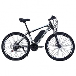 Bedroom Electric Mountain Bike Electric Mountain Bike 27.5"250W Electric Bicycle With 36V 10Ah Removable Lithium Battery, 21 Speed Gearbox, 35km / H, Charging Mileage Up To 35-50km(Color:white)