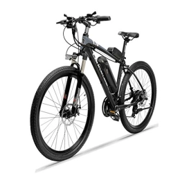 Aoyo Electric Mountain Bike Electric Mountain Bike E Bicycle For Adult 26'' Hybrid Bikes Electric Bike 250W High-speed Motor 36V 10.4AH Aluminum Alloy Frame Double Disc Brake, Removable Lithium Battery(Color:black)
