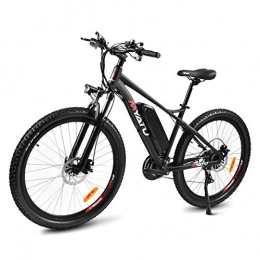 Electric Mountain Bike,electric bike adult Removable Capacity Lithium-Ion Battery (48V12A 500W),electric bicycle Full Suspension and Shimano 21 Speed Gear,e bike for Adults