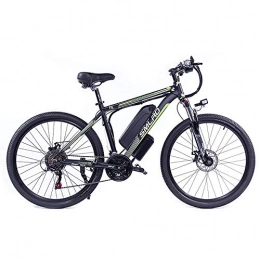 Tanamy Bike Electric Mountain Bikes, 26Inch City Commuter Travel 350W Motor Power 21 Speed Gearbicycle All Terrain E-Bike with 48V 13AH Removable Lithium-Ion Battery for Adult Men Women