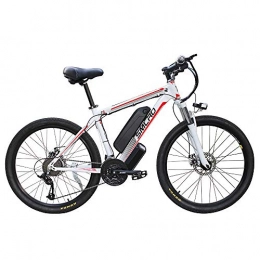 Tanamy Bike Electric Mountain Bikes for Adults, 26Inch City Commuter 350W 21-Level Shift Assisted Bicycle All Terrain E-Bike with 48V 13AH Removable Lithium-Ion Battery for Adult Men Women