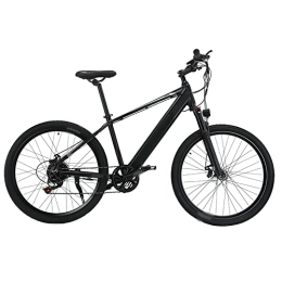 ALFUSA Electric Mountain Bike Electric Mountain Bikes, Variable Speed Mopeds, 26-inch Commuter Electric Bicycles, Electric Assist Bicycles (black 10A)