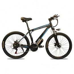 Fangfang Electric Mountain Bike Electric Powerful Bicycle 26 Inch Mountain Electric Bicycle, Brakes Electric Bikes for Adults, Air Full Suspension 350W Ebikes with Removable Lithium Battery, Recharge System Electric Mountain Bike