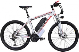 Capacity Electric Mountain Bike Electric Snow Bike, 26" Electric Mountain Bike for Adults - 1000W Ebike with 48V 15AH Lithium Battery Professional Offroad Bicycle 27 Speed Gear Outdoor Cycling / Commute Bike Lithium Battery Beach Crui