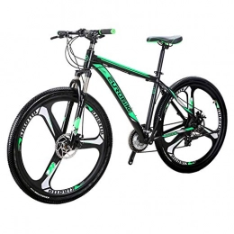 EUROBIKE Electric Mountain Bike Eurobike Mountain Bike X9 Bicycles 29" 21Speed Dual Disc Brake Spoke Wheels Bike
