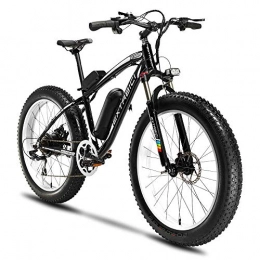 Extrbici Electric Mountain Bike Extrbici 48V 500W / 1000W Fat Wheel Electric Bicycle Suitable For Mountain Snow Highway And Other Road Conditions (white uk 500w)