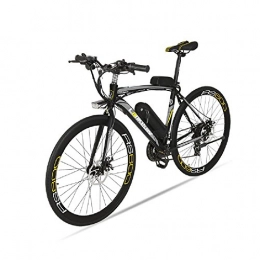 Extrbici Electric Mountain Bike Extrbici RS600 240W 36V 15AH lithium battery electric city bike electric road bike 700c 50cm strong carbon steel frame 21 speed dual disc brake (Grey)