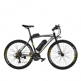 Extrbici Electric Mountain Bike Extrbici RS600 Mans Electric Road Bike Bicycle 700Cx50CM High Strengthaluminum alloy Frame 240W Hub Motor 36V 20 HA Lithium Battery 21 Speed Shimano Shift Gears Double Mechanical Disc Brake