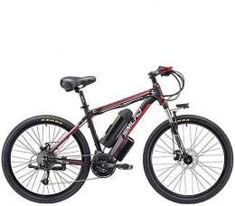 Fangfang Bike Fangfang Electric Bikes, Adult Mountain Electric Bikes, 500W 48V Lithium Battery - Aluminum alloy Frame, 27 speed Off-Road Electric Bicycle, E-Bike (Color : B, Size : 10AH)