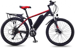 Fangfang Bike Fangfang Electric Bikes, Electric Bicycle Adult Mountain Bike 36v 13ah Lithium-ion Battery 350w Motor 27 Speed Shifter Led Display 35km / h Portable Bicycle for Adults Men Women, E-Bike (Color : Red)