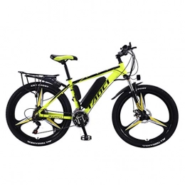 FFF-HAT Electric Mountain Bike FFF-HAT Adult Bicycle 26 Inch Dual Disc Brake Integrated Wheels 21 Speed 8AH / 10AH / 13AH Mountain Off-road Variable Speed Bicycle City Travel Bicycle