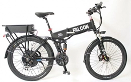 HalloMotor Electric Mountain Bike Foldable Ebike 48V 500W Engine +Strong Frame + 48V 11Ah Electric Bicycle Li-ion Battery Rear Carrier With 2A Charger
