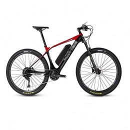 FZYE Electric Mountain Bike FZYE 26 inch carbon fiber Electric Bikes, LCD digital display control Mountain Bike 36V13Ah lithium battery Bicycle Outdoor Cycling, Red