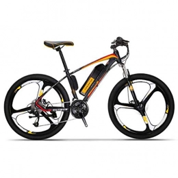 FZYE Bike FZYE 26 inch Mountain Electric Bikes, bold suspension fork Aluminum alloy boost Bicycle Adult Cycling, Yellow