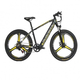 FZYE Bike FZYE 27.5 inch Electric Bikes, 48V10A Mountain Bike Variable speed Boost Bicycle Men Women, Yellow