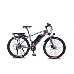 GASLIKE Electric Mountain Bike GASLIKE Adult 26 Inch Electric Mountain Bike, 350W / 36V Lithium Battery, High-Strength Aluminum Alloy 27 Speed Variable Speed Electric Bicycle, A, 50KM