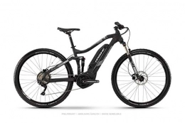 HAIBIKE Electric Mountain Bike HAIBIKE Sduro FullNine 3.0 29'' Pedelec E-Bike MTB Black / Grey 2019, Schwarz / Grau / Wei matt, XL