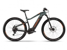 HAIBIKE Electric Mountain Bike HAIBIKE Sduro HardNine 8.0 29'' Pedelec E-Bike MTB Black / Green / Orange 2019, Olive / Carbon / Orange matt, M