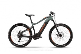 HAIBIKE Electric Mountain Bike HAIBIKE Sduro HardSeven 8.0 27.5 Inch Pedelec E-Bike MTB Black / Green / Orange 2019, Olive / Carbon / Orange matt, XL