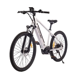 Haloppe Electric Mountain Bike Haloppe Electric Bike for Adults, Mountain Bike 250W Electric Hybrid Bicycle Commute E-bike with 36V 10Ah Removable Battery, LCD Display City Commuter for Sports Outdoor Cycling Travel Commuting Grey