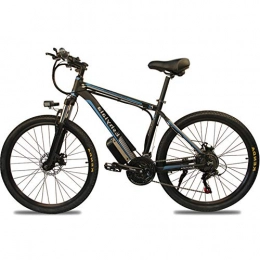 HAOYF Electric Mountain Bike HAOYF 350W Electric Bike 26" Adults Electric Bicycle / Electric Mountain Bike, Ebike with Removable 10 / 15Ah Battery, Professional 27 Speed Gears (Blue), 10AH