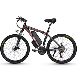 HAOYF Bike HAOYF 350W Electric Bike Adult Electric Mountain Bike, 26" Electric Bicycle with Removable 10Ah / 15AH Lithium-Ion Battery, Professional 27 Speed Gears, 10AH